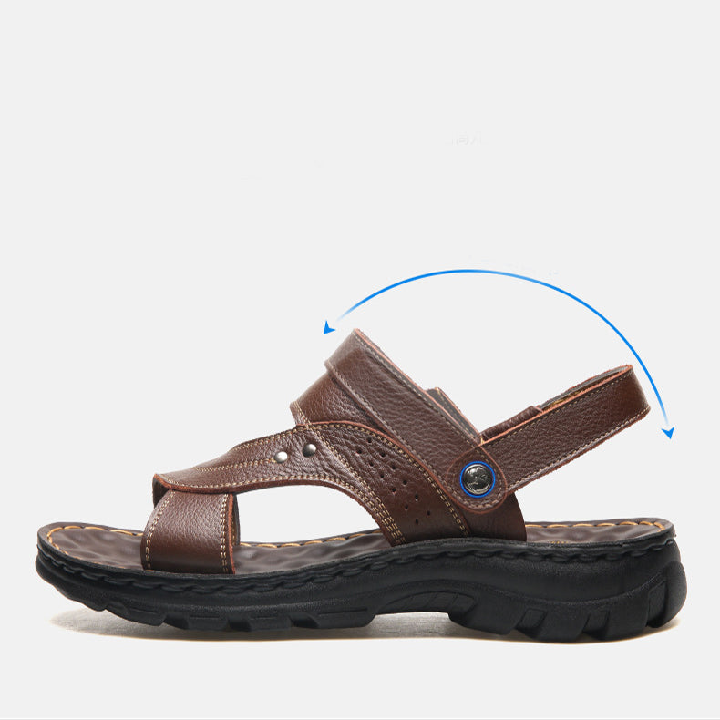 Adjustable Back Strap Design Slippers Slides