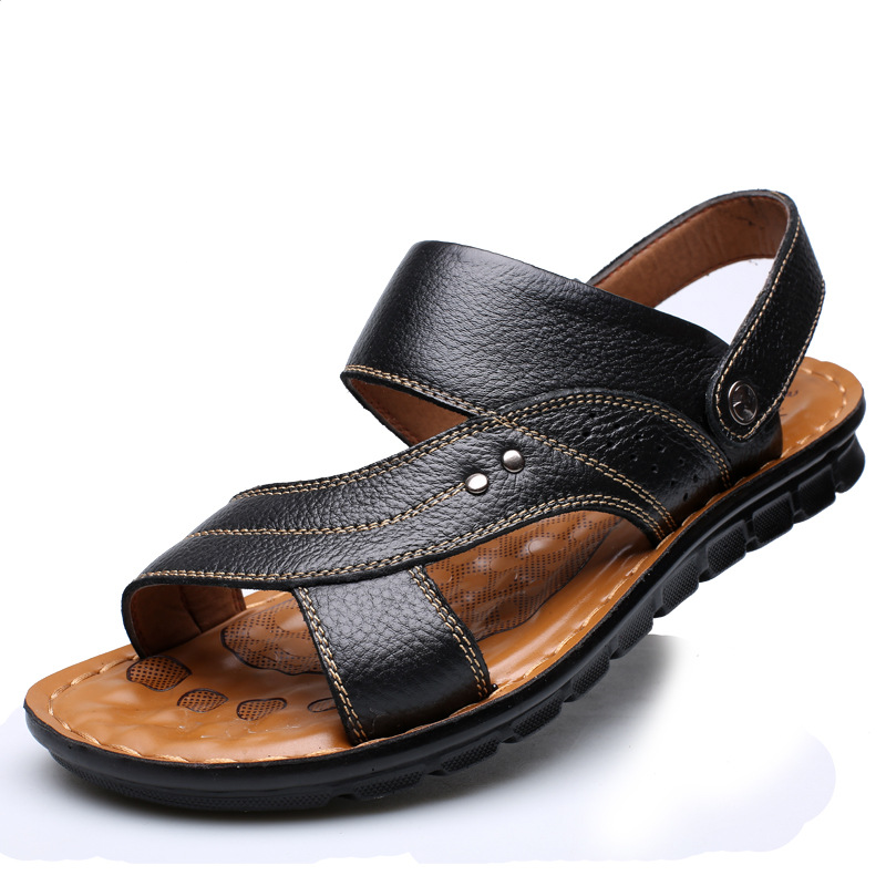 Adjustable Back Strap Design Slippers Slides