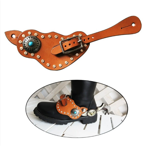 Spur Straps, Leather Horse Spur Strap