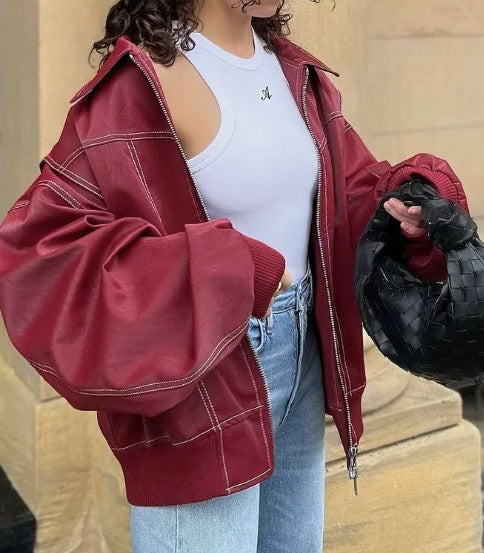 Loose Zip-up Jacket