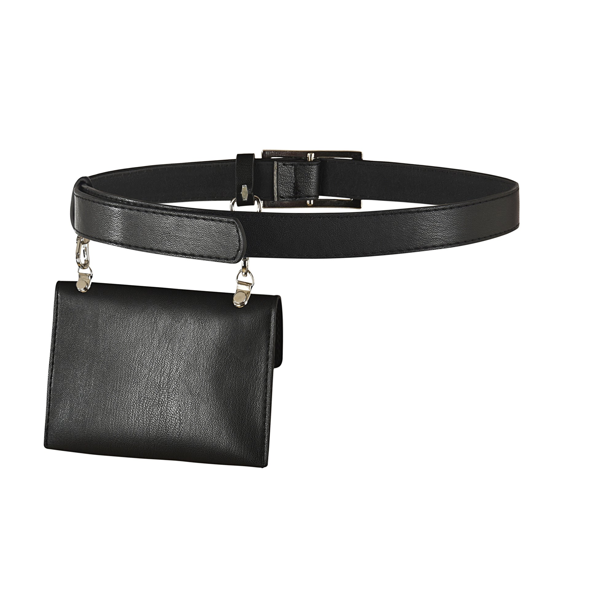 Long skirt pants waist PU leather ladies belt