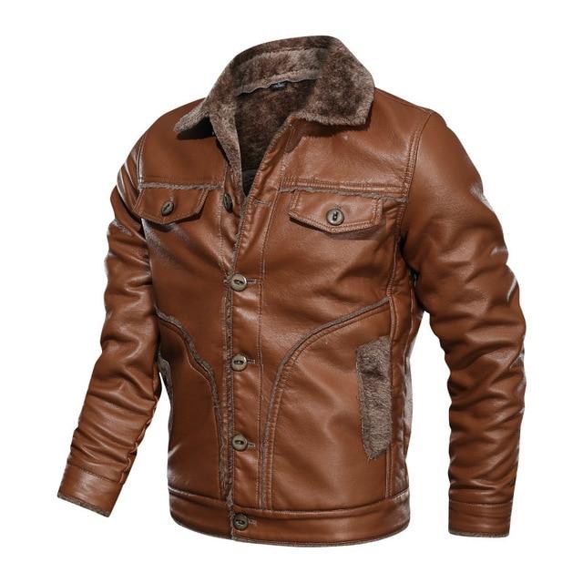 Leather jacket