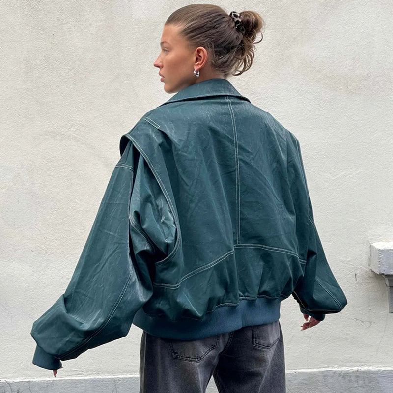 Loose Zip-up Jacket