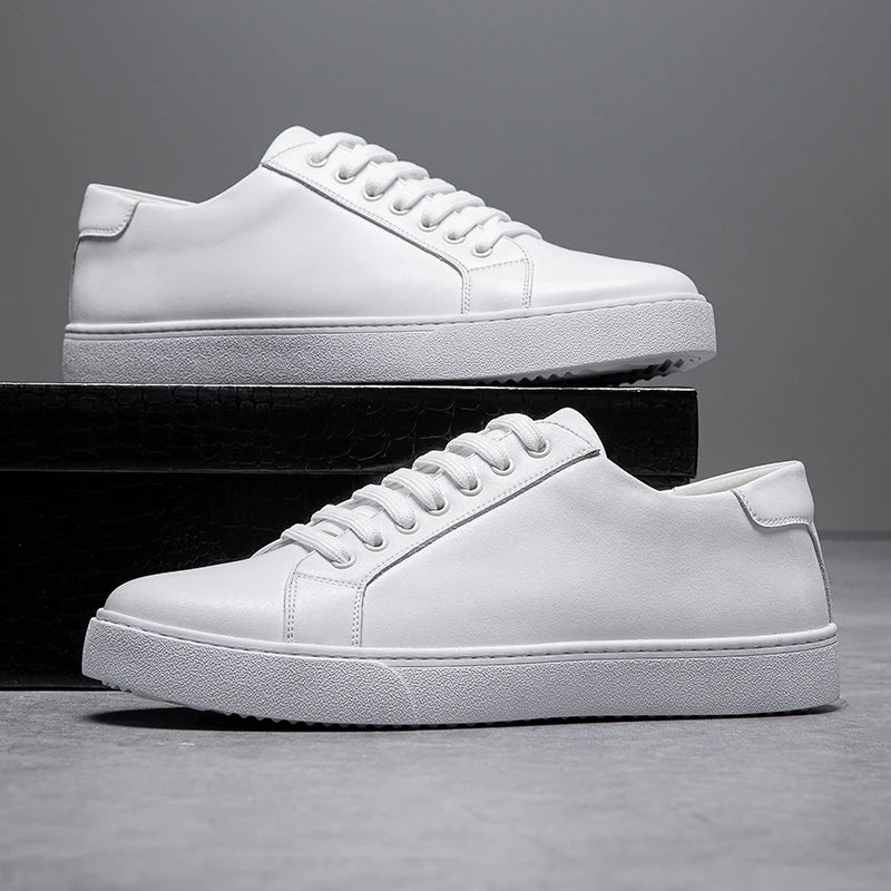 Italian Brand Men's Genuine Leather Casual Shoes Interview Commuting Work Shoes Versatile Daily Men's Business Formal Shoes