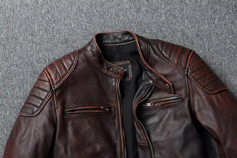 Vintage Real Cowhide Jacket