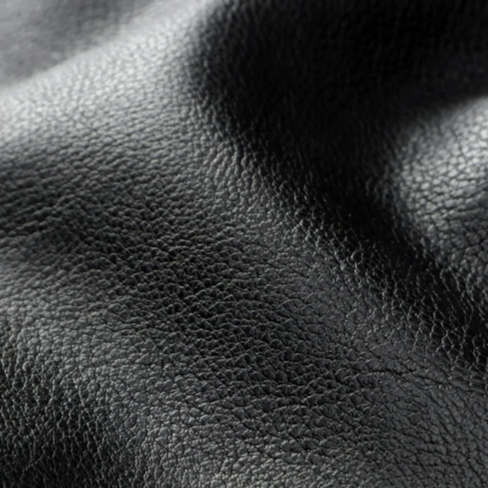 Hooded Leather Jacket Men's Jacket