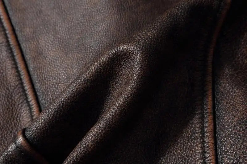 Vintage Real Cowhide Jacket