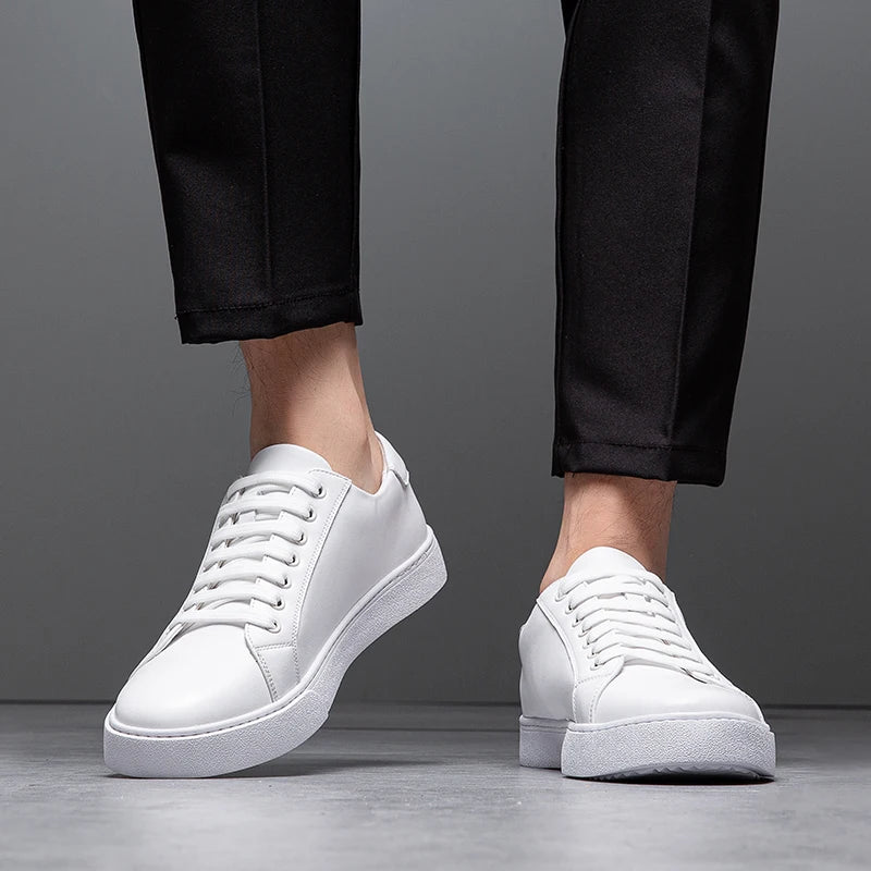 Italian Brand Men's Genuine Leather Casual Shoes Interview Commuting Work Shoes Versatile Daily Men's Business Formal Shoes