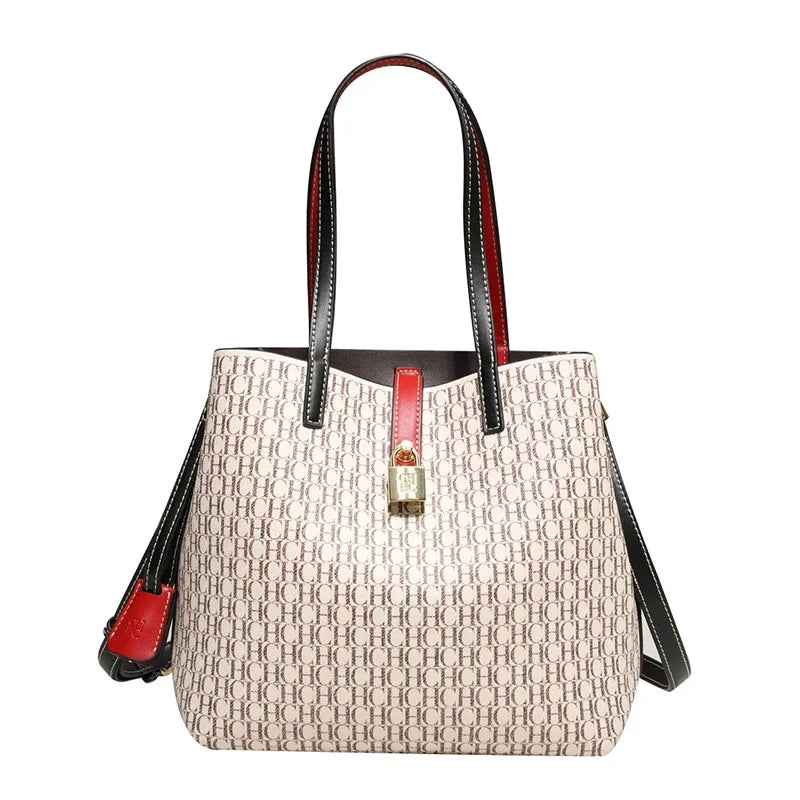 CH Premium Versatile Leather Crossbody Bag