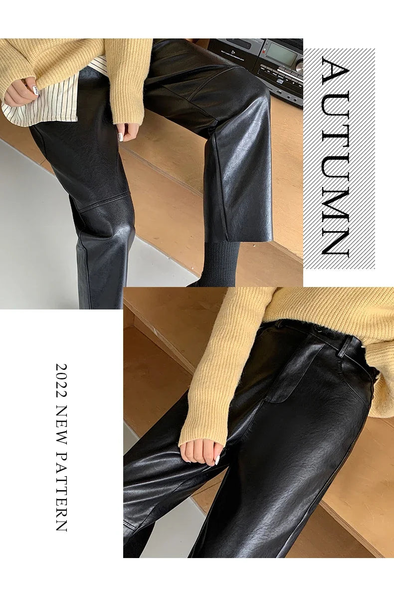 Leather Pants Women