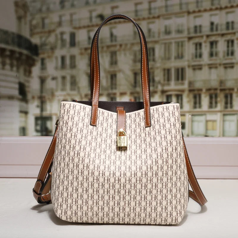 CH Premium Versatile Leather Crossbody Bag