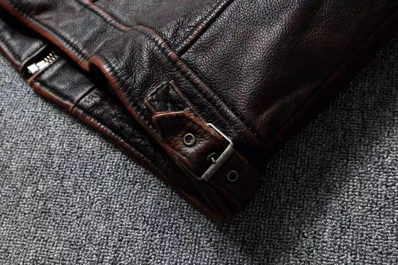 Vintage Real Cowhide Jacket