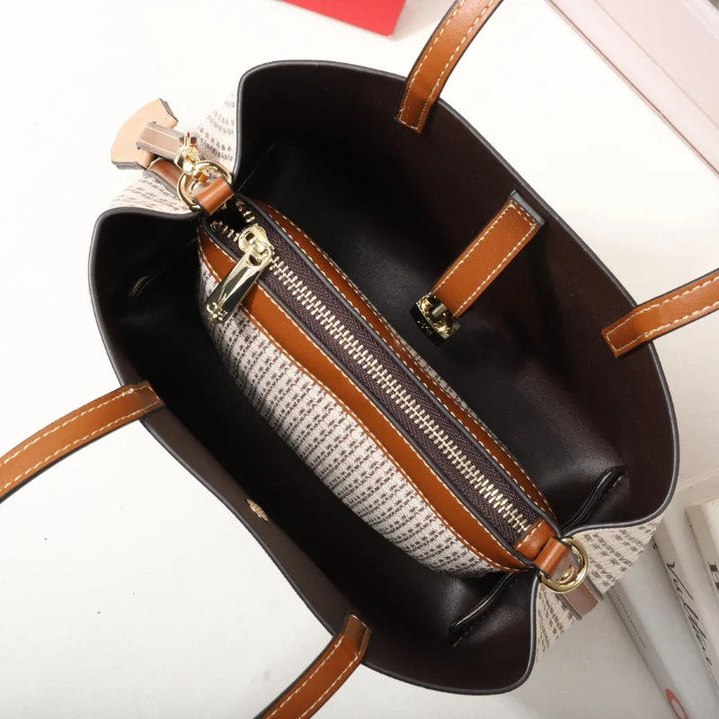 CH Premium Versatile Leather Crossbody Bag