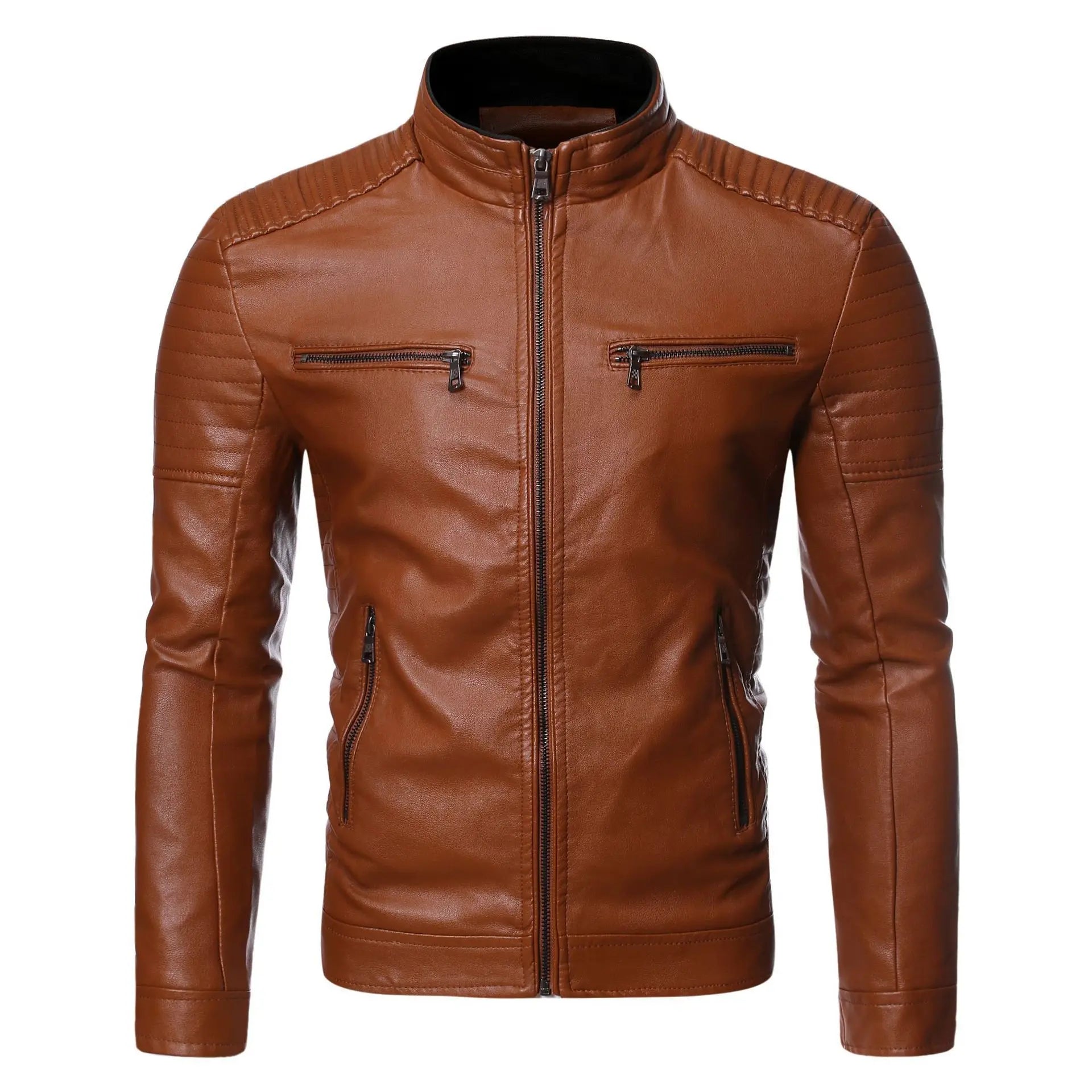 Men's Motorcycle Leather Jacket