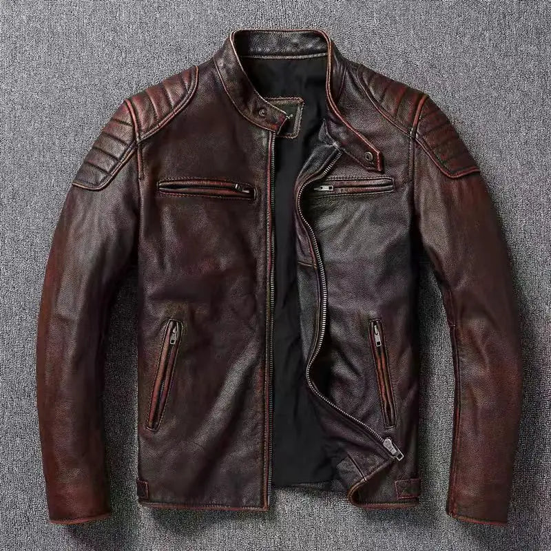 Vintage Real Cowhide Jacket