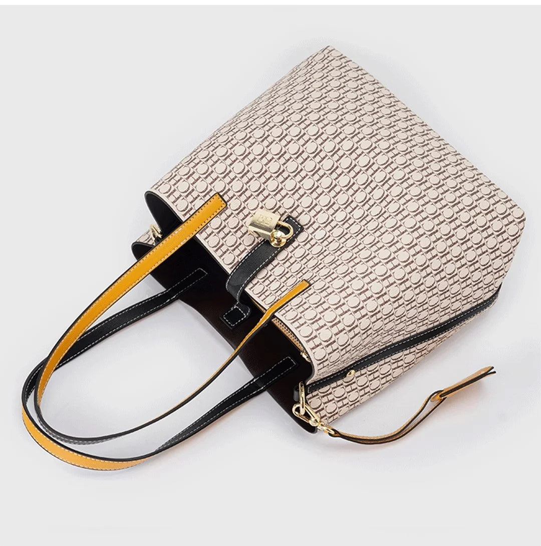 CH Premium Versatile Leather Crossbody Bag