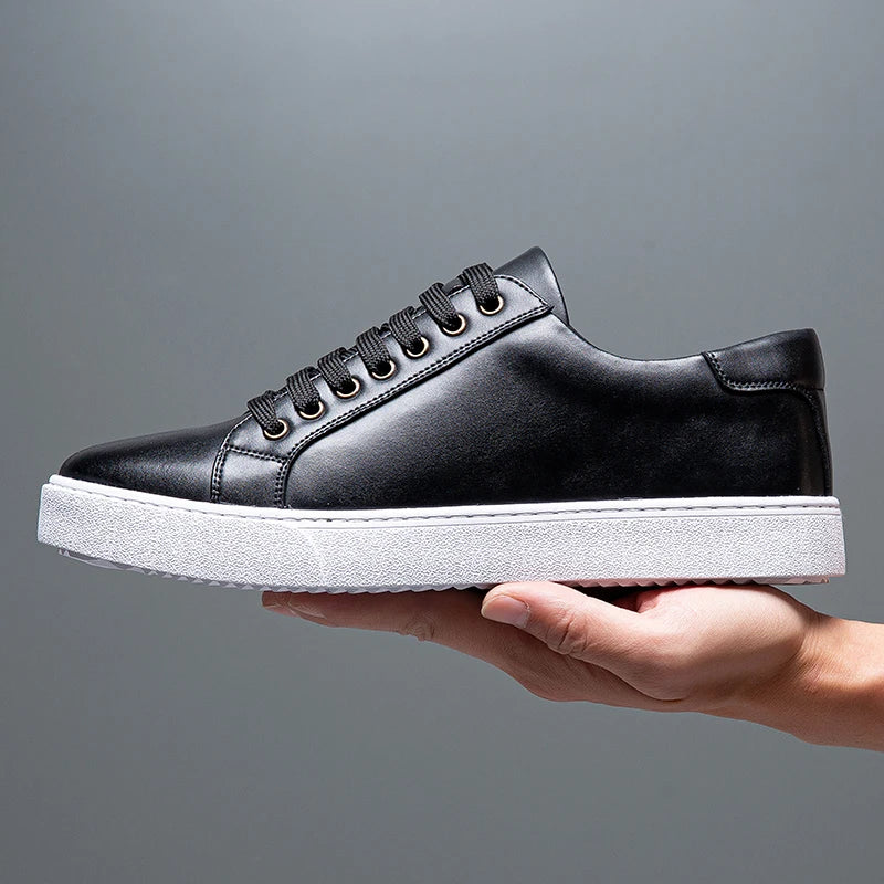 Italian Brand Men's Genuine Leather Casual Shoes Interview Commuting Work Shoes Versatile Daily Men's Business Formal Shoes