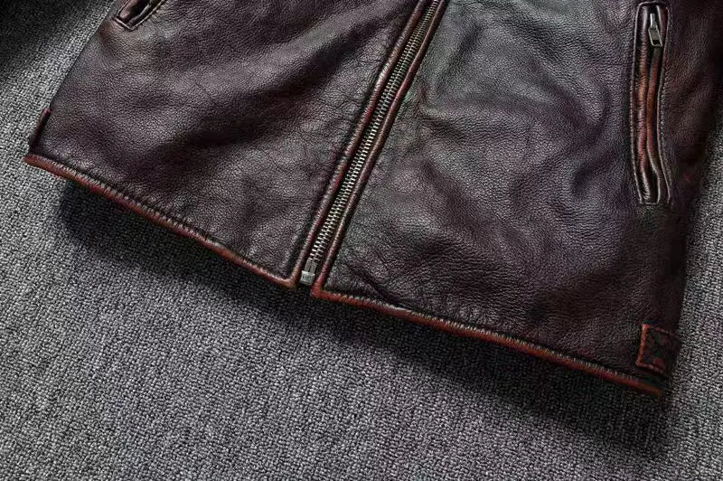 Vintage Real Cowhide Jacket
