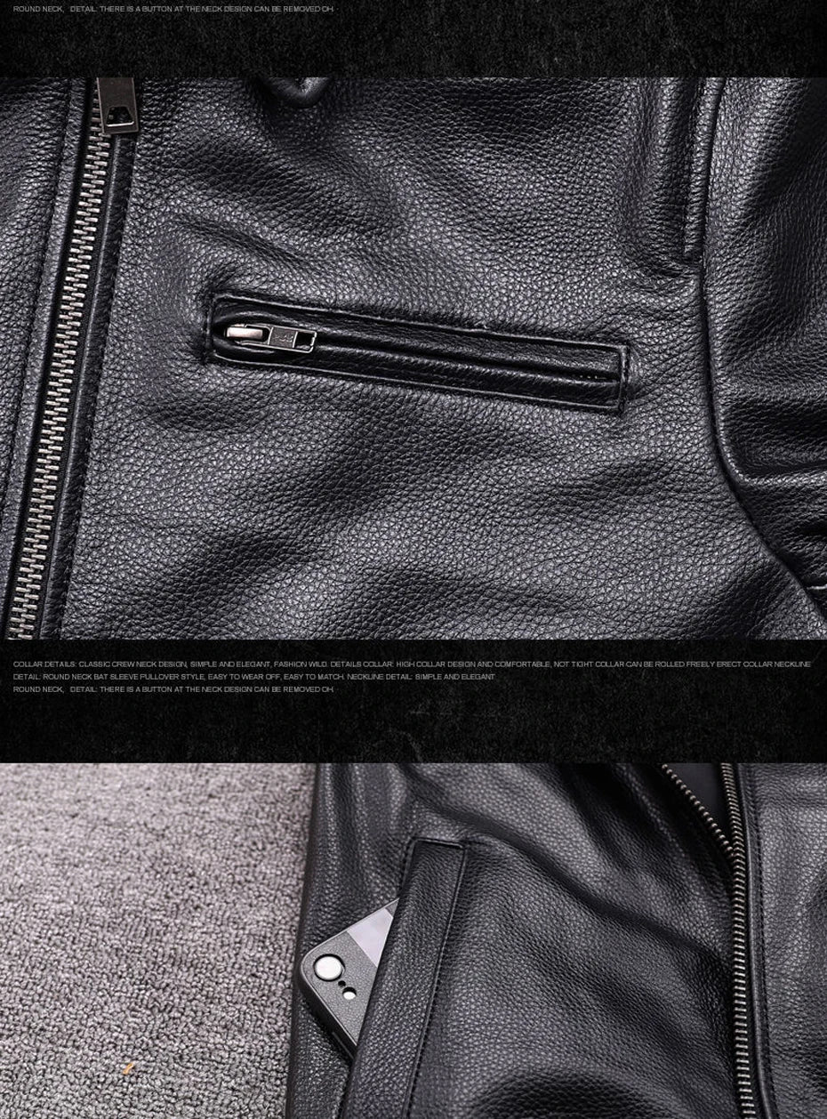 Genuine Cowhide Jacket