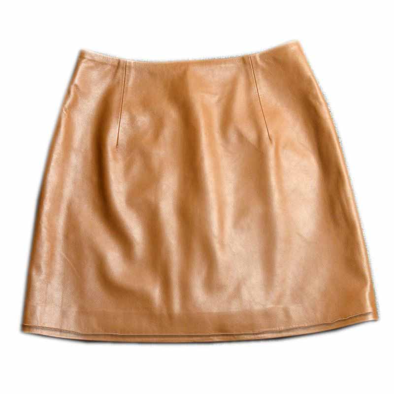 Pure Leather Spanking Skirt