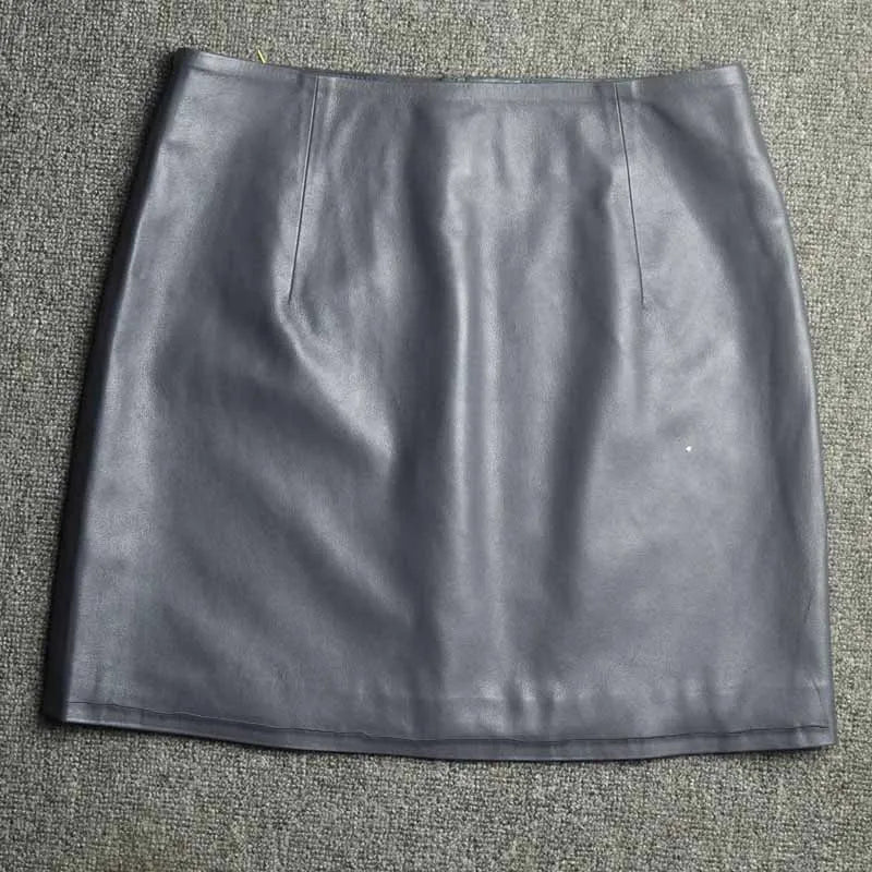 Pure Leather Spanking Skirt