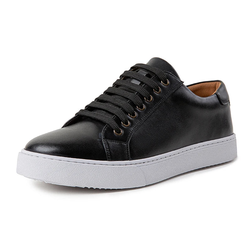 Italian Brand Men's Genuine Leather Casual Shoes Interview Commuting Work Shoes Versatile Daily Men's Business Formal Shoes
