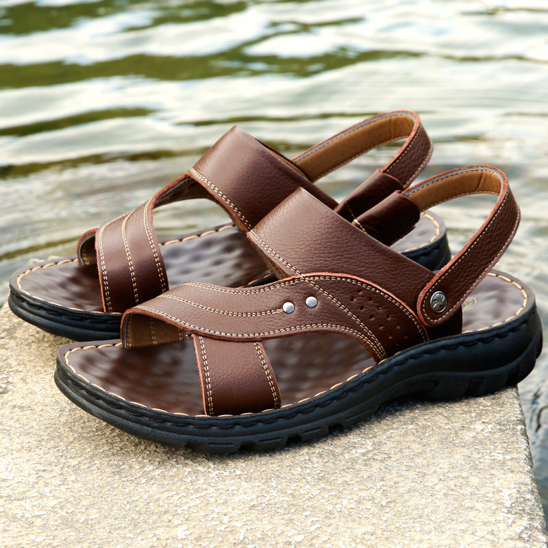 Adjustable Back Strap Design Slippers Slides