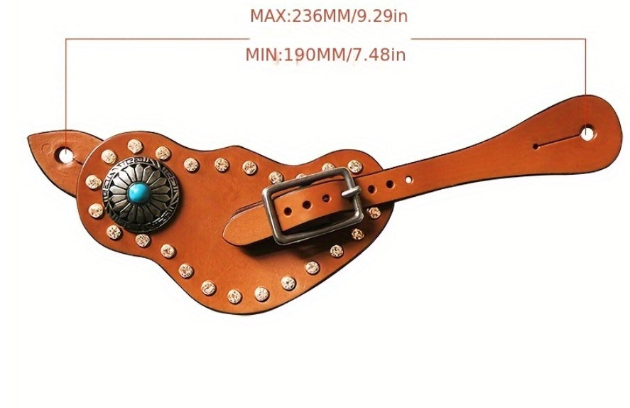 Spur Straps, Leather Horse Spur Strap