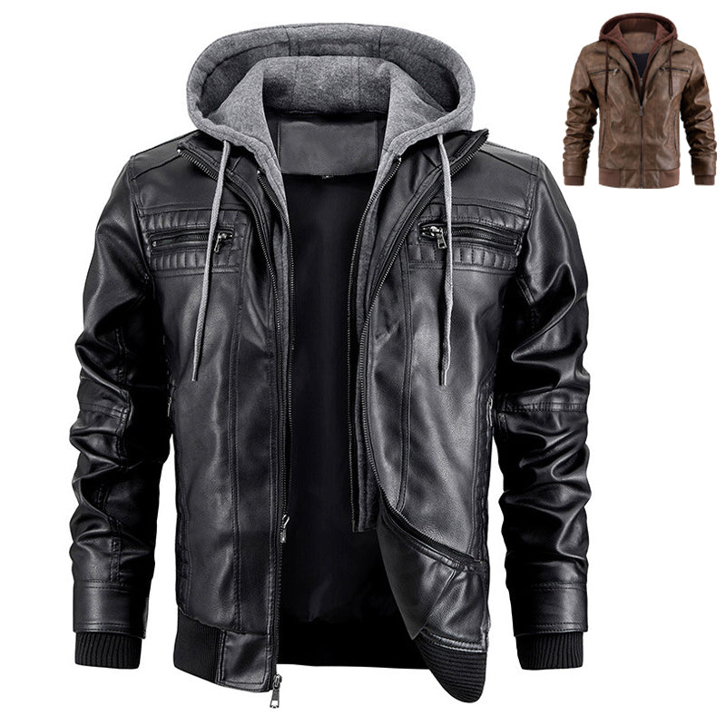Hooded Jacket With Zipper